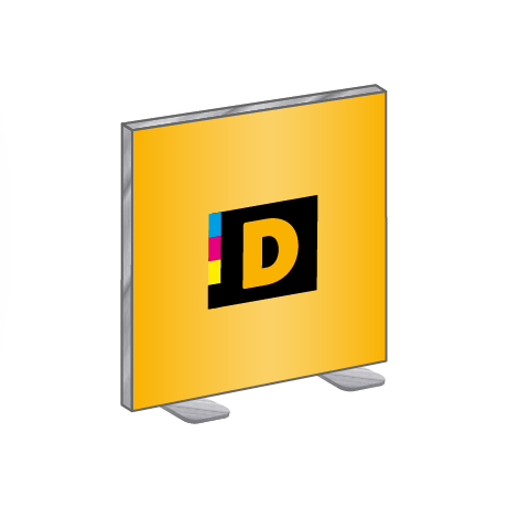 Textilspannrahmen freistehend | B 200 cm x H 200,5 cm | bedruckt