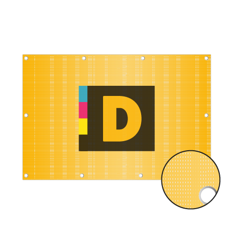 Polymesh Banner | individuelle Größe | einseitig bedruckt