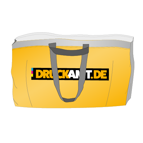 Canvas Tragetasche mit Druck