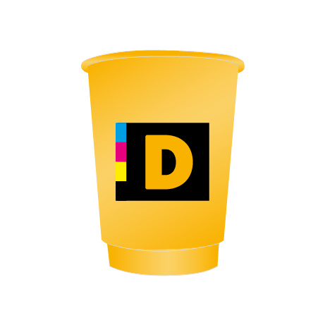 Pappbecher BIO | 300 ml doppelwandig | rundum bedruckt