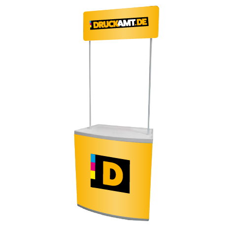 Promotiontheke | B 80,5 cm x H 219,5 cm x T 45 cm | bedruckt