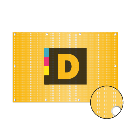 Mesh Banner | individuelle Größe | einseitig bedruckt