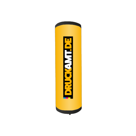 Aufblasbare Werbesäule pneumatisch | D 86 cm x H 400 cm | bedruckt