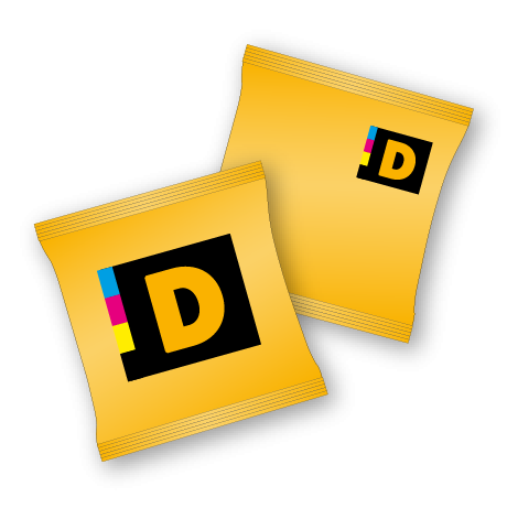 Zuckertüten 4 g | 5,5 cm x 6,0 cm | beidseitig bedruckt