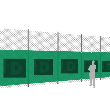 Tennisblende Klassiker | 12 x 2 Meter | bedruckt