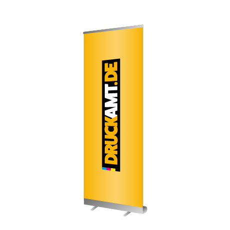 Roll-Up Budget | B 60 cm x H 200 cm | einseitig bedruckt