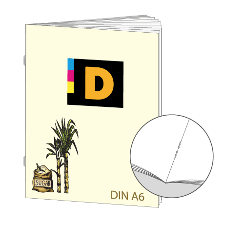 Drucksachen aus Zuckerrohrpapier