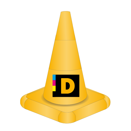 Aufblasbarer Straßenpylon als Produktnachbildung